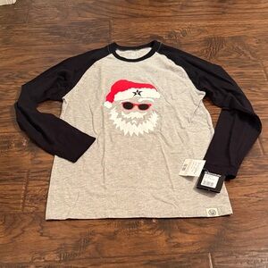 Vandy Santa Graphic Raglan Tee